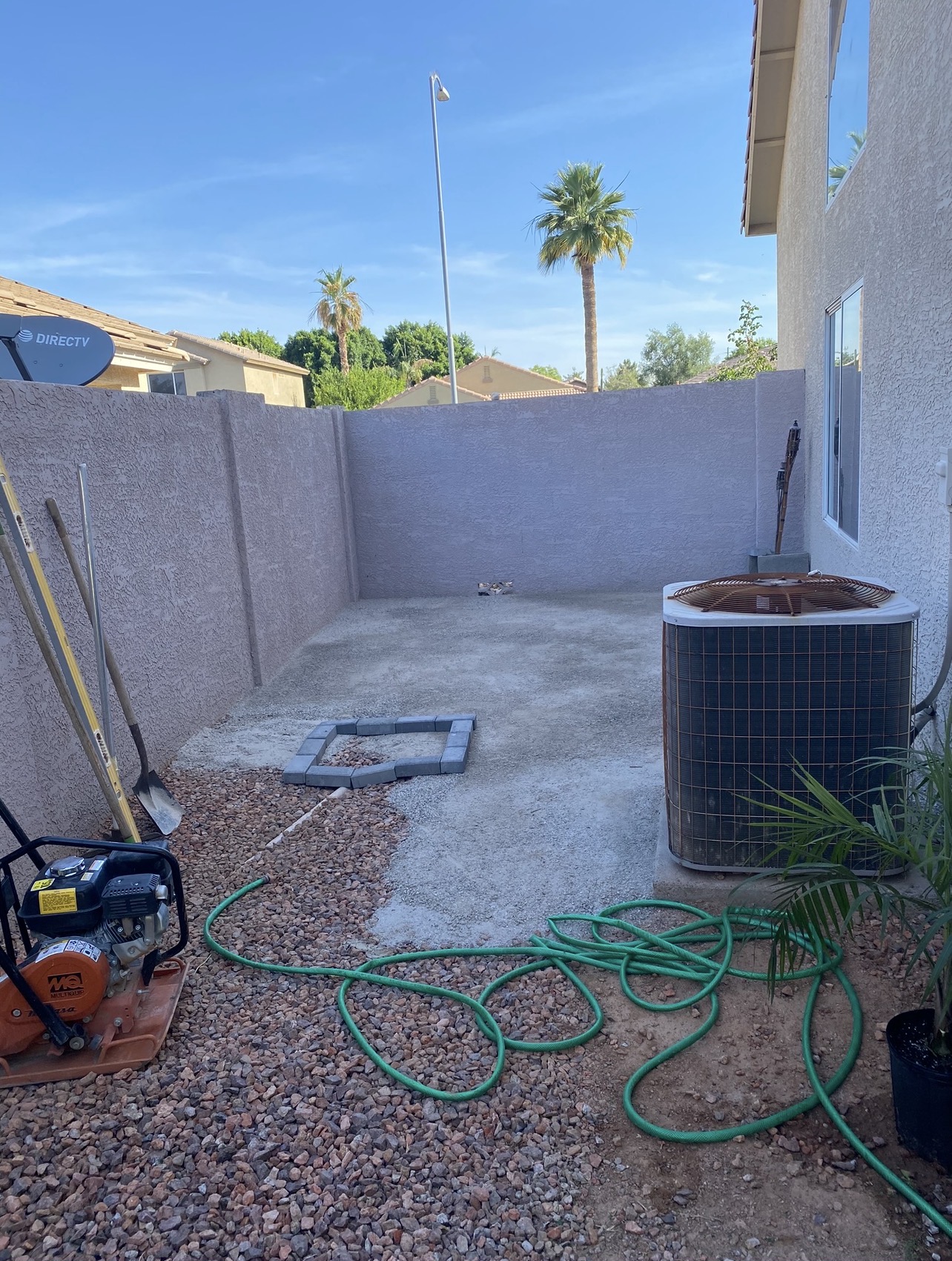 Backyard Renewal — before